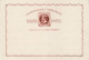 BRAZIL 1881 POSTCARD UNUSED - Interi Postali