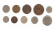 617/ Lot  : 10 Monnaies : East Africa - Hongrie - Malte - Irlande - Canada - Russie - Thaïlande - Kenya - Verzamelingen & Kavels