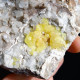 Delcampe - #F58 Schöne COELESTIN Mit SCHWEFEL XX (Agrigento, Sizilien, Italien) - Minerali