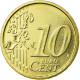 Cité Du Vatican, 10 Euro Cent, 2007, BU, SPL, Laiton, KM:378 - Vaticaanstad