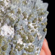 Delcampe - #G70 Andradit Granat Var. DEMANTOID Kristalle (Val Malenco, Sondrio, Italien) - Minéraux