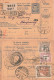 Hungary Hongrie Bulletin D' Expédition Entier Postal Stationery Ganzsache + Timbre Timbres De Service Cachet 1922 - Postal Stationery