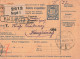 Hungary Hongrie Bulletin D' Expédition Entier Postal Stationery Ganzsache + Timbre Timbres De Service Cachet 1922 - Enteros Postales