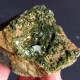 #G74 – Schöne EPIDOT Kristalle (Nascio, Val Graveglia, Ne, Genua, Ligurien, Italien) - Minerals