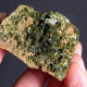 Delcampe - #G74 – Schöne EPIDOT Kristalle (Nascio, Val Graveglia, Ne, Genua, Ligurien, Italien) - Mineralen