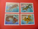 51 SOMALIE REPUBLICA SOMALIA 1996 FAUNA ANFIBIOS YVERT 512 /515 ** MNH - Somalie (1960-...)