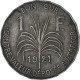 Monnaie, Guadeloupe, Franc, 1921, TTB, Cupro-nickel, KM:46 - Andere & Zonder Classificatie