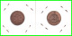 ALEMANIA – GERMANY - ( REPUBLICA FEDERAL ) 2 MONEDAS DE 2.- PFENNING . AÑO 1964  CECAS - F-G. KM-106 - 2 Pfennig