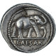 Jules César, Denier, 49-48 BC, Atelier Militaire, Frappe Incuse, Argent, NGC - Röm. Republik (-280 / -27)