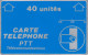 A 14   FRANCE - Landis & Gyr - Carte Telephone PTT - Dec 1985 - 40 Units - N° F4 049 154 - Télécartes Holographiques
