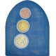 Saint Marin , Set 2cts, 20 Cts, 2 Euro, St. Francis' Gate, Coin Card, 2005 - San Marino