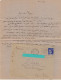 FAD NIMES 30 XII 1937 LE VIN DE FRANCE NOURRIT SUR YT 365 + COURRIER - Covers & Documents