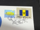 17-3-2024 (3 Y 19) COVID-19 4th Anniversary - Barbados - 17 March 2024 (with Barbedos UN Flag Stamp) - Malattie