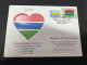 17-3-2024 (3 Y 19) COVID-19 4th Anniversary - Gambia - 17 March 2024 (with Gambia UN Flag Stamp) - Disease