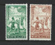 New Zealand 1940 Health Charity Issue Set Of 2 MVLH - Neufs