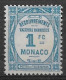 Monaco. Taxe N°27 * Cote 110€. - Postage Due