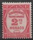 Monaco. Taxe N°28 * Cote 125€. - Postage Due