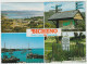 Australia TASMANIA TAS Aboriginal Grave Town Views BICHENO Douglas DS355 Multiview Postcard C1970s - Autres & Non Classés