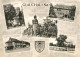 73565488 Glauchau Schloss Postamt Kinderkrippe Clara Zetkin Bahnhof Freibad Wapp - Glauchau