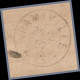 LUXEMBOURG - 1887 HAMIVILLE Single-circle Receiver (RR!) - On Christmas Day! - 1882 Allegorie