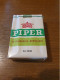 Ancien Paquet De Cigarettes Pour Collection Piper Filtro  Intact - Altri & Non Classificati