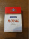 Ancien Paquet De Cigarettes Pour Collection Dubek Royal Filter Intact - Andere & Zonder Classificatie