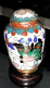 Lot De 5 Petites Urnes Sur Leur Socle En Cloisonné De Chine (motifs Différents) - Arte Asiatica