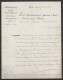 L. De L'Administration Générale Des Postes Aux Lettres Datée 17 Février 1810 De Paris Au Maire De THUIN (par Binche) à P - 1794-1814 (Période Française)