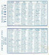 Carte Double Parfum POMPEÎA De L.T. PIVER - Calendrier De 1958 - Carte Offerte Par Mme Paul DUFOUR De MAULDE - Anciennes (jusque 1960)