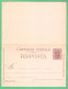 REGNO D'ITALIA 1891 CARTOLINA POSTALE UMBERTO I DOMANDA+RISPOSTA Mil. 93 RARA (FILAGRANO C19) C 7,5+7,5 NUOVA - Stamped Stationery