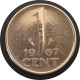 Monnaie Pays-Bas - 1967 - 1 Cent Juliana - 1948-1980 : Juliana