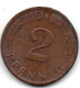 2 Pfennig 1976D - 2 Pfennig