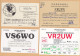 Hong Kong, Lot 10 QSL Radio Cards - Radio Amateur