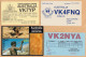 Australia, Lot 11 QSL Radio Cards - Radio Amateur