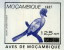 Mozambique Entier Postal Aerogramme 1987 SURCHARGE Oiseau Touraco Moçambique Postal Stationery Bird Turaco OVERPRINT - Mosambik