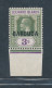 1922 Barbuda - Stanley Gibbons N. 7 - 3 Scellini Bright Green And Violet MNH** - Altri & Non Classificati