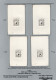 Austria 1947. Franz Schubert.  Collection: 18 Essays Proofs Phase 1 - 4.      5 Of Them Signed By Georg Wimmer. - Proofs & Reprints