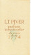 Carte  Parfum OEILLET FRANGE De L.T. PIVER - Antiquariat (bis 1960)