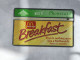 United Kingdom-(BTA062)-McDonalds A Breakfast-(10units)-(660)-(368A02007)-price Cataloge5£-used+1card Prepiad Free - BT Advertising Issues