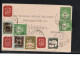 1946 ( 17. JUNE) 1 Billion And 9 Other Stamps, Clear  " Budapest .17.Ju. 1946 " Cover To Switzerl.commercial,Rare !#1511 - Storia Postale