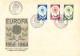 Portugal - FDC Europa 1964 - 1964