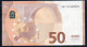 50 EURO ITALY  LAGARDE S051 SM  Ch  "15"  UNC - 50 Euro