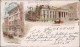 Vintage Postcard  New York City Polizei Hauptquartier, The Old Tombs Litho 1899 - Other & Unclassified