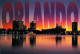 Postcard Orlando Stadt-Ansicht Abendrot Night View City Scene 2000 - Other & Unclassified