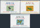 Korea South 499-501, 499a-501a, MNH. Michel 552-554, Bl.233-235. Insects 1966. - Corée Du Sud