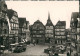 Ansichtskarte Fritzlar Platz Mit Brunnen, LKW Lastwagen, Fachwerk-Bauten 1955 - Fritzlar