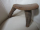 Sublime Tabouret Lobi Tripode - Bois - Burkina Faso - Afrikanische Kunst