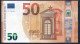 50 EURO ITALY  LAGARDE S051 SM.....99999 Ch  "15"  UNC - 50 Euro