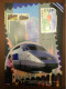 2 Télécartes Et Encarts Philatéliques Sur Les Transports : Les Motos (2002) & Les Trains (2001) - 1er Jour - Moto
