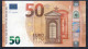 50 EURO ITALY  LAGARDE S051 SG  Ch  "15"  UNC - 50 Euro